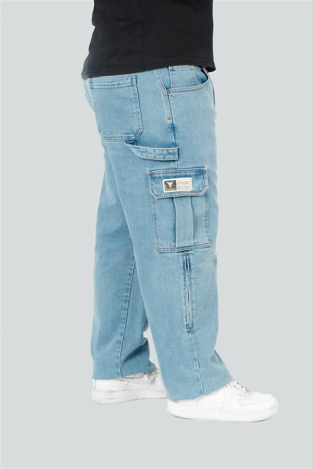 CARGO JEANS WASHED