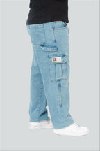CARGO JEANS WASHED