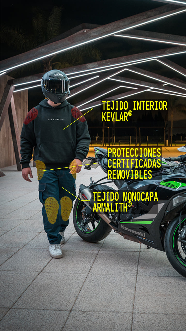 Sudadera con protecciones "FORIDER"