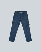 Pantalón con protecciones CE - Cargo Jeans Raw Blue