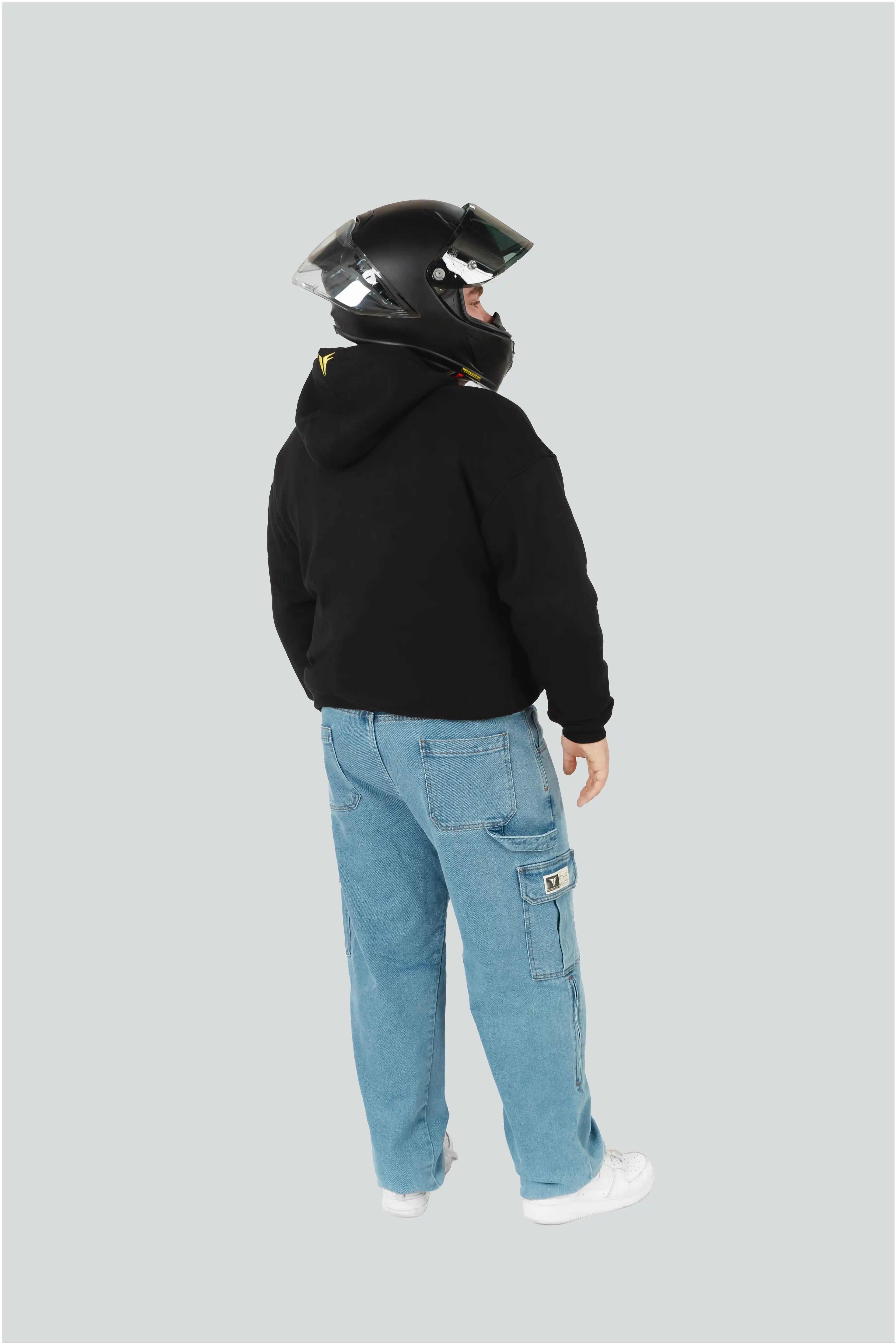 Pantalón con protecciones CE - Cargo Jeans Washed Blue